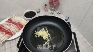 金针菇肥牛卷的做法步骤：5