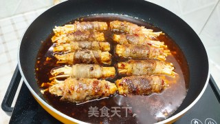 金针菇肥牛卷的做法步骤：9