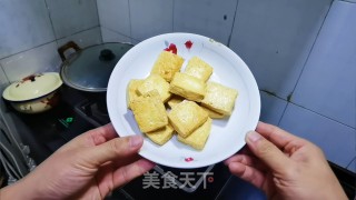 白菜粉条炖豆腐的做法步骤：3