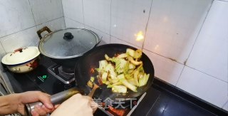 白菜粉条炖豆腐的做法步骤：9