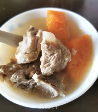 木瓜排骨汤的做法步骤：7