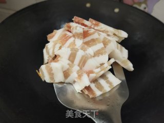 五花肉炒韭菜的做法步骤：4