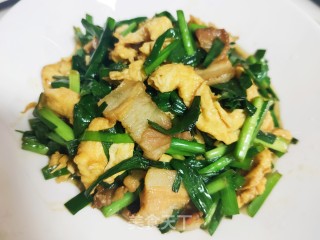 五花肉炒韭菜的做法步骤：13