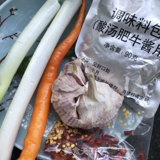 金汤肥牛的做法步骤：2