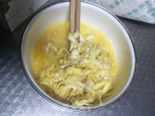菠萝蜜的边角料炒鸡蛋的做法步骤：5