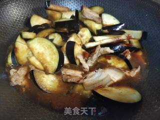 红烧茄子拌面的做法步骤：6