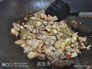 豆角炒莲藕的做法步骤：2