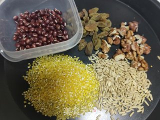 红豆燕麦营养糊的做法步骤：1