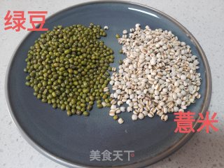 绿豆薏米糊的做法步骤：1