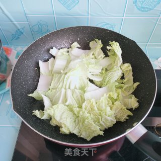 虾仁白菜的做法步骤：9