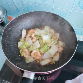 虾仁白菜的做法步骤：12