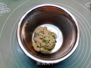 黑全麦香葱味增咸司康的做法步骤：6
