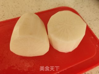 凉拌白萝卜的做法步骤：1