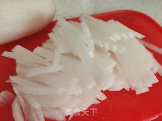凉拌白萝卜的做法步骤：2