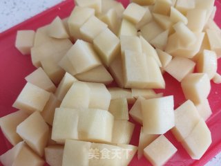 番茄虾仁莜面鱼鱼的做法步骤：3