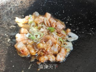 番茄虾仁莜面鱼鱼的做法步骤：7