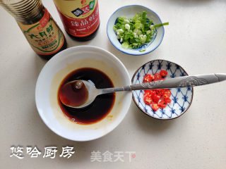 鲜蒸白萝卜的做法步骤：3
