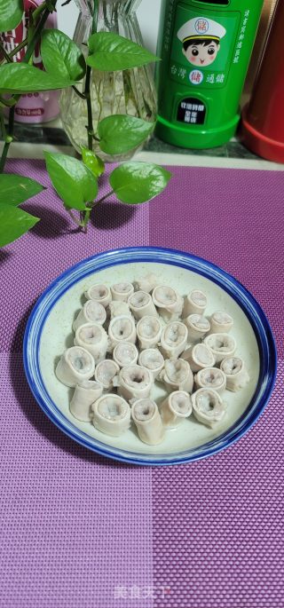白焯粉肠头的做法步骤：8