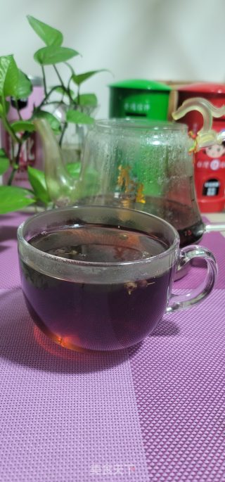 黑枸杞陈皮菊花茶的做法步骤：5