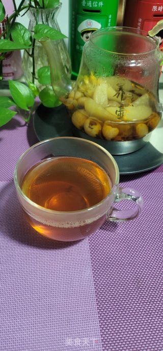 桂圆梨子菊花茶的做法步骤：6