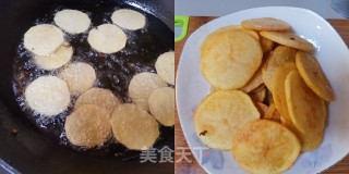 咸蛋黄焗土豆片的做法步骤：3