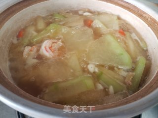 冬瓜炖虾仁的做法步骤：8