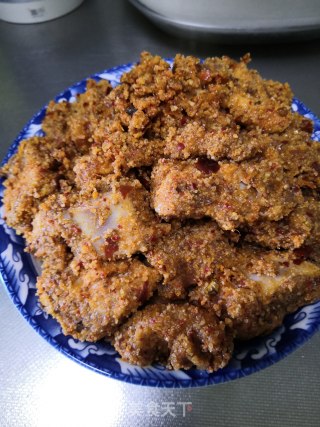 粉蒸排骨的做法步骤：7