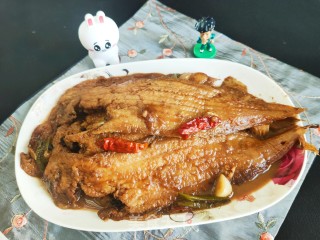 红烧目鱼的做法步骤：15