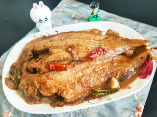 红烧目鱼的做法步骤：17