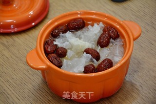 南瓜银耳红枣汤的做法步骤：4