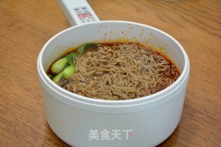 麻辣荞麦面的做法步骤：7