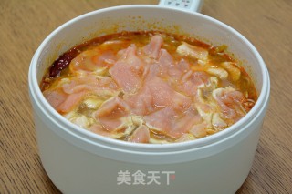 麻辣鸡片面的做法步骤：8
