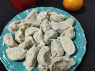 韭菜鸡蛋虾仁水饺的做法步骤：11