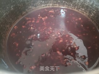 桃仁黑米小麦粥的做法步骤：6