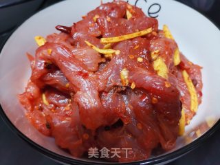 风干肉条的做法步骤：7