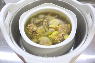 金针鸡汤的做法步骤：5