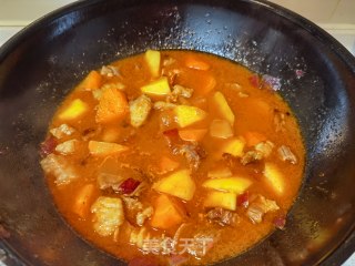 咖喱炖土豆牛肉的做法步骤：27