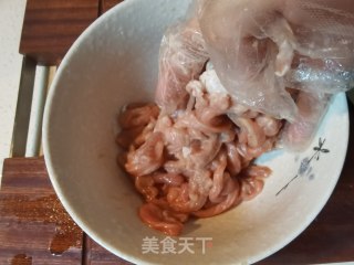 京酱肉丝的做法步骤：9