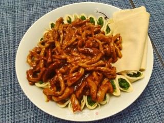 京酱肉丝的做法步骤：30