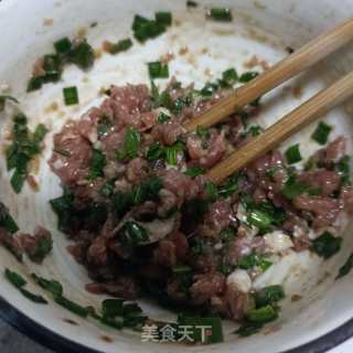 蒜香肉馅饼的做法步骤：7