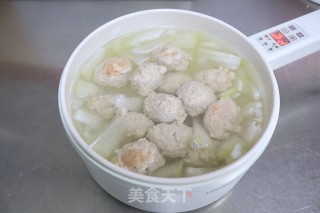 冬瓜丸子汤的做法步骤：8
