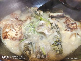 豆腐焖昂刺鱼的做法步骤：7