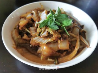 肉末酱香白菜的做法步骤：6