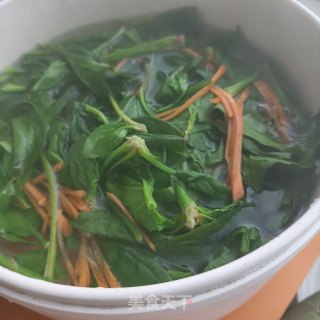 鸡蛋拌彩萝卜的做法步骤：8