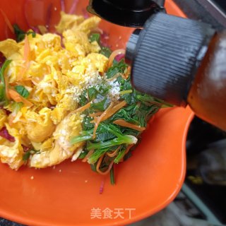 鸡蛋拌彩萝卜的做法步骤：14