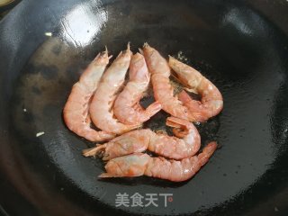 红虾白菜粉丝汤的做法步骤：5