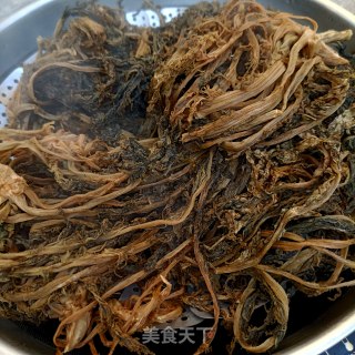 晒咸味梅干菜的做法步骤：14