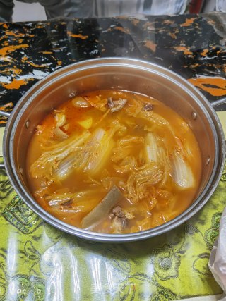 狗肉大酱汤的做法步骤：3