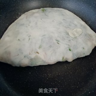 菠菜鲜贝馅饼的做法步骤：17