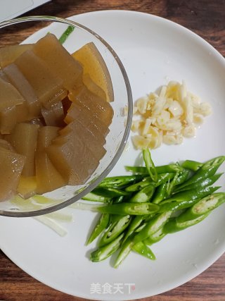 素炒魔芋的做法步骤：2